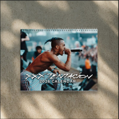 A Year Of XXXTentacion 2026 Calendar