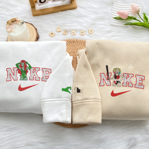 Harley Quinn and Poison Ivy  – Embroidered Shirt