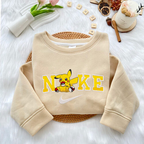Pikachu –  Embroidered Sweatshirt