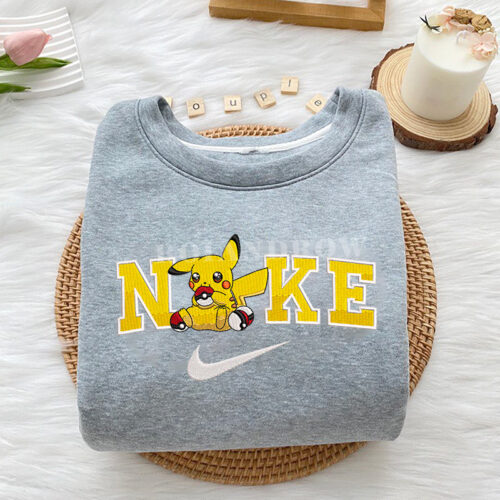 Pikachu –  Embroidered Sweatshirt