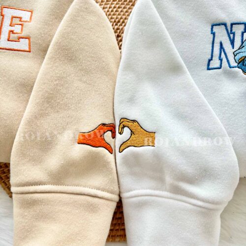 Pocahontas and John Smith – Embroidered Shirt