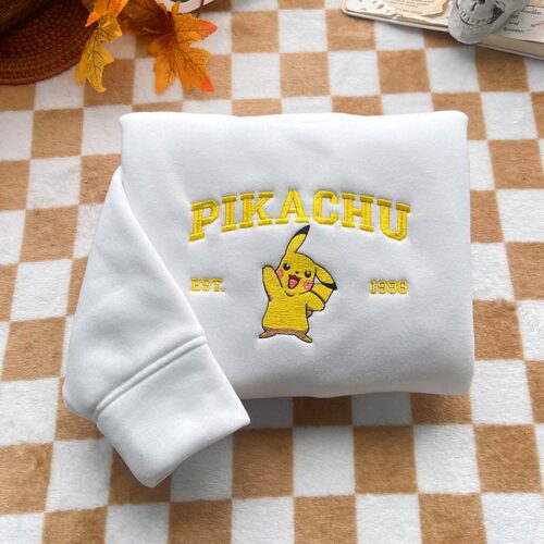 Pokemon – Embroidered Sweatshirt/Hoodie/T-shirt