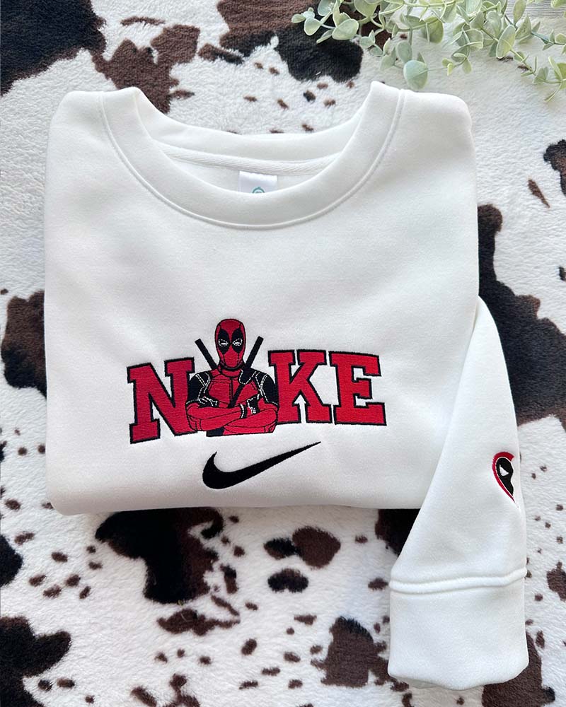 Deadpool & Wolverine – Embroidered Sweatshirt Deadpool & Wolverine – Embroidered Sweatshirt