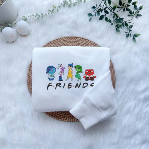 Friends Inside out- Embroidered Sweatshirt/Hoodie/T-shirt