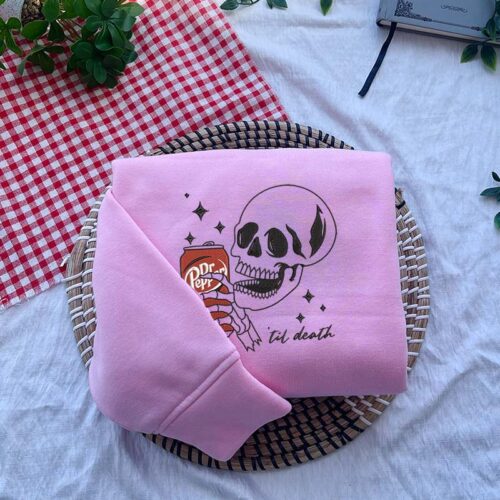 Dr Pepper Drink (ver Halloween) – Embroidered Sweatshirt