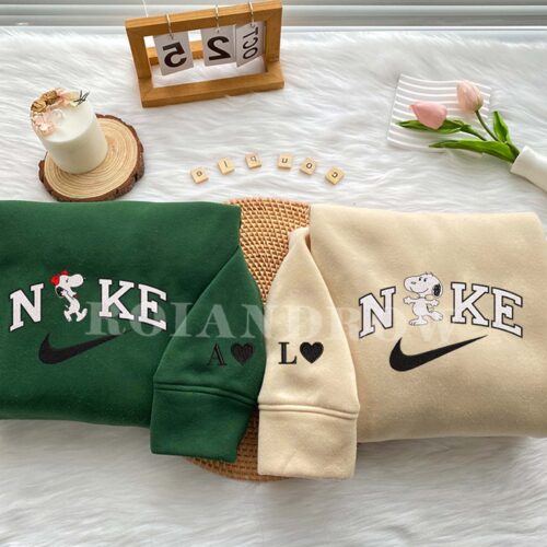 Couple Snoopy (Ver 2) – Embroidered Shirt