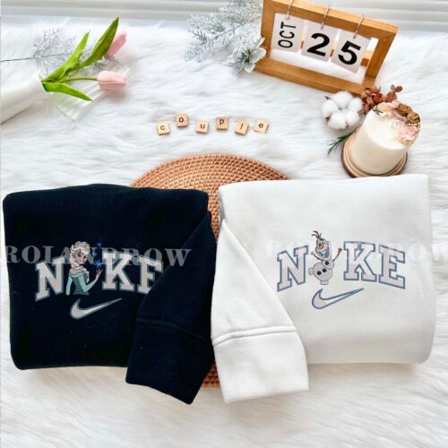 Elsa And Olaf – Embroidered Shirt