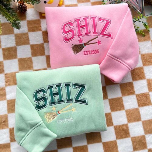 Shiz Uni Wicked Movie – Embroidered Sweatshirt/Hoodie/T-shirt