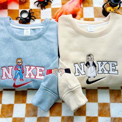 Chucky & Tiffany – Embroidered Sweatshirt