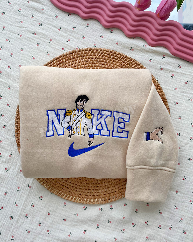 Ariel & Eric ( The Little Mermaid) – Embroidered Shirt Ariel & Eric ( The Little Mermaid) – Embroidered Shirt