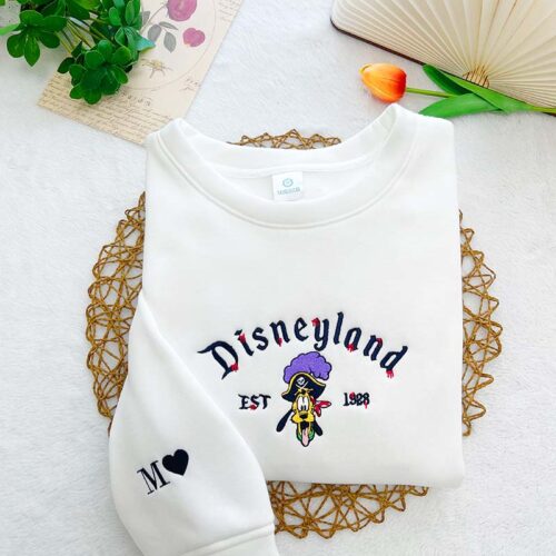 Disneyland Donald Duck & Goofy – Embroidered Sweatshirt/Hoodie/T-shirt