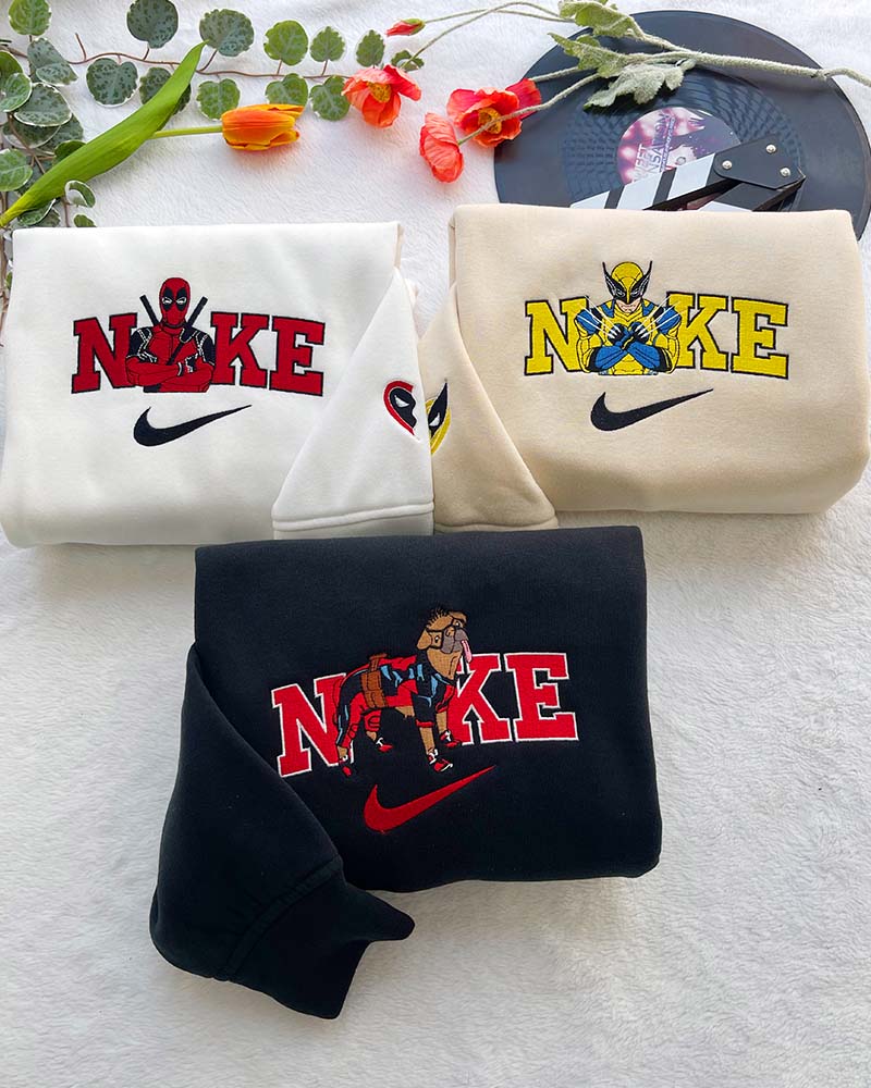 Deadpool & Wolverine – Embroidered Sweatshirt Deadpool & Wolverine – Embroidered Sweatshirt