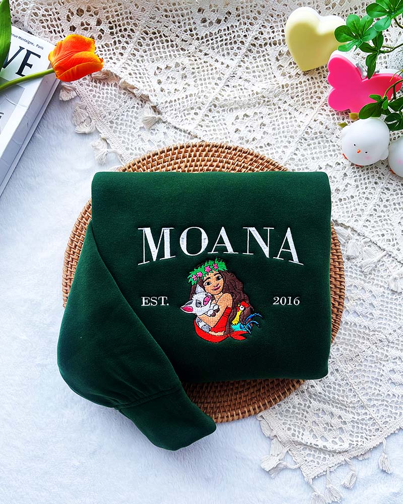 Disney Princess – Embroidered Sweatshirt/Hoodie/T-shirt Disney Princess – Embroidered Sweatshirt/Hoodie/T-shirt