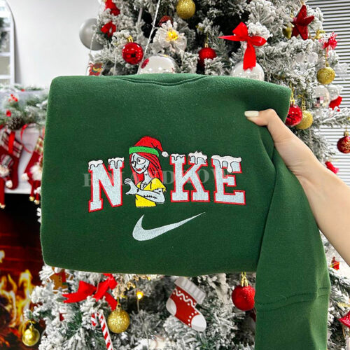 Jack & Sally (Ver 2) – Christmas Embroidered Shirt