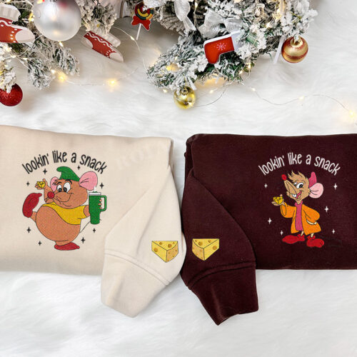 Gus Gus & Jaq – Embroidered Sweatshirt