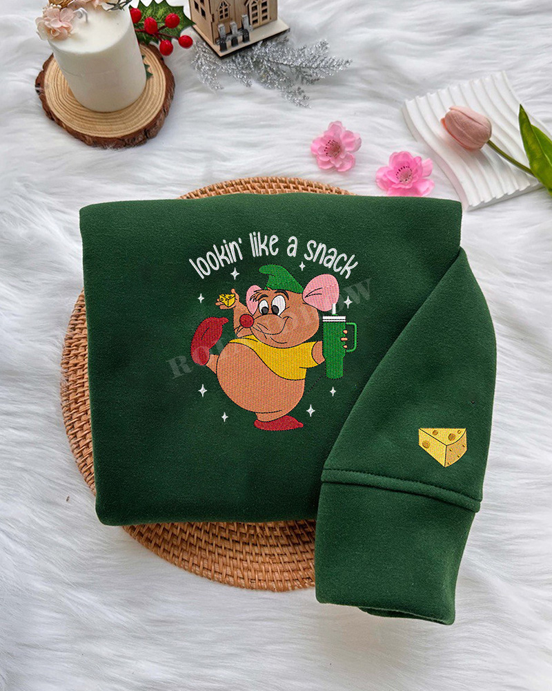 Gus Gus & Jaq – Embroidered Sweatshirt Gus Gus & Jaq – Embroidered Sweatshirt