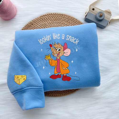Gus Gus & Jaq – Embroidered Sweatshirt