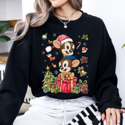 Sniffles Christmas T-Shirt, Sweatshirt, Merrie Melodies And Looney Tunes