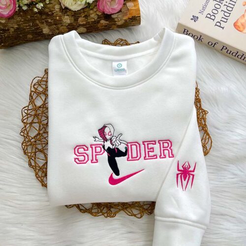 Spiderman & Gwen – Embroidered Youth Sweatshirt/Hoodie/T-shirt