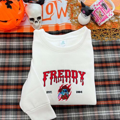 Stitch Halloween Version – Embroidered Sweatshirt/Hoodie/T-shirt