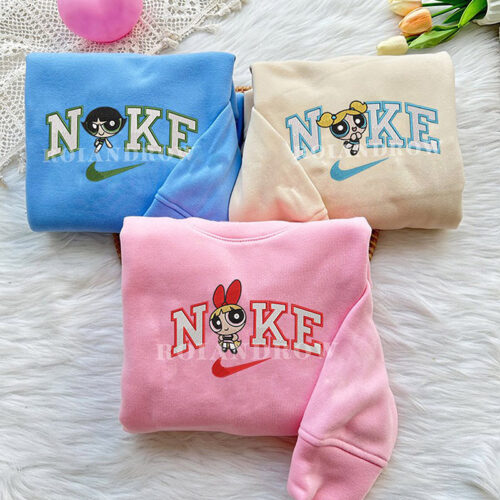 The Powerpuff Girls – Embroidered Sweatshirt