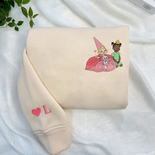 Tiana and Charlotte – Embroidered Shirt