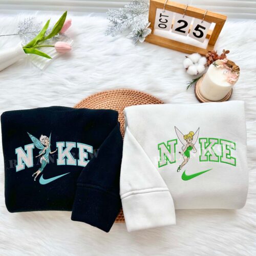 Tinkerbell and Periwinkle – Embroidered Shirt