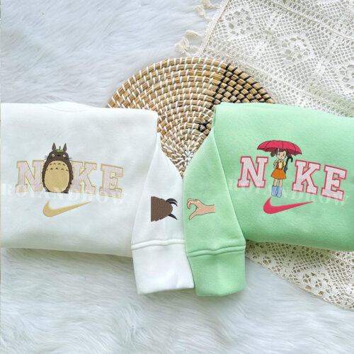 Totoro and Mei – Embroidered Shirt