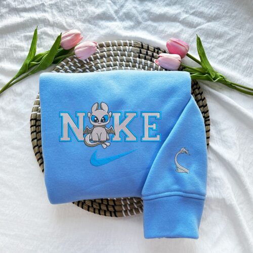 Toothless & Light Fury – Embroidered Youth Sweatshirt