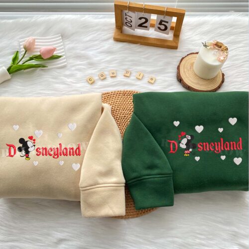 Mickey and Minnie (Ver 2)  – Embroidered Shirt