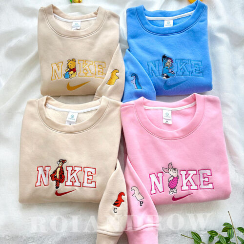 Winnie the Pooh – Embroidered Sweatshirt/Hoodie/T-shirt