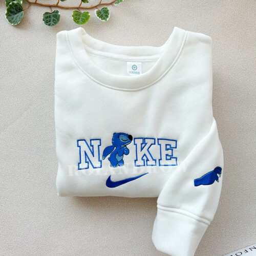 Stitch and Angel (Ver 2) – Embroidered Shirt