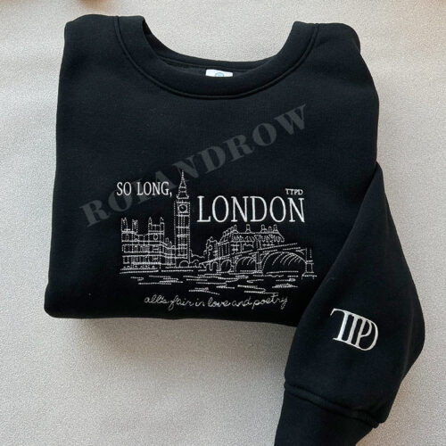 TTPD So Long, London – Embroidered Shirt