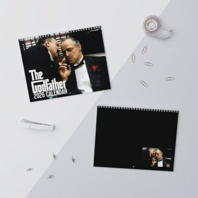 Retro Movie The Godfather 2026 Calendar | Home Decor, Office Decor, Fan Gift