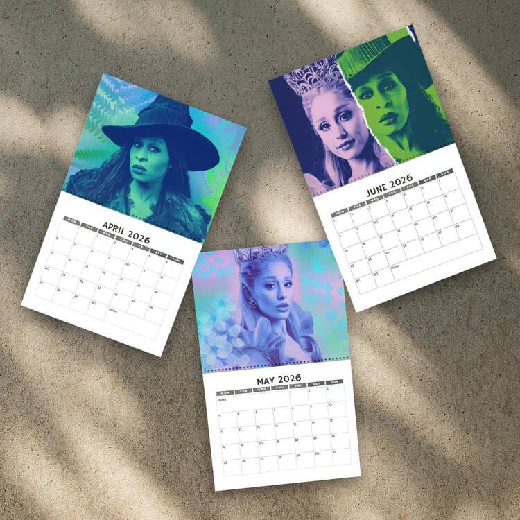 A Year Of Wicked For Good 2026 Calendar A Year Of Wicked For Good 2026 Calendar