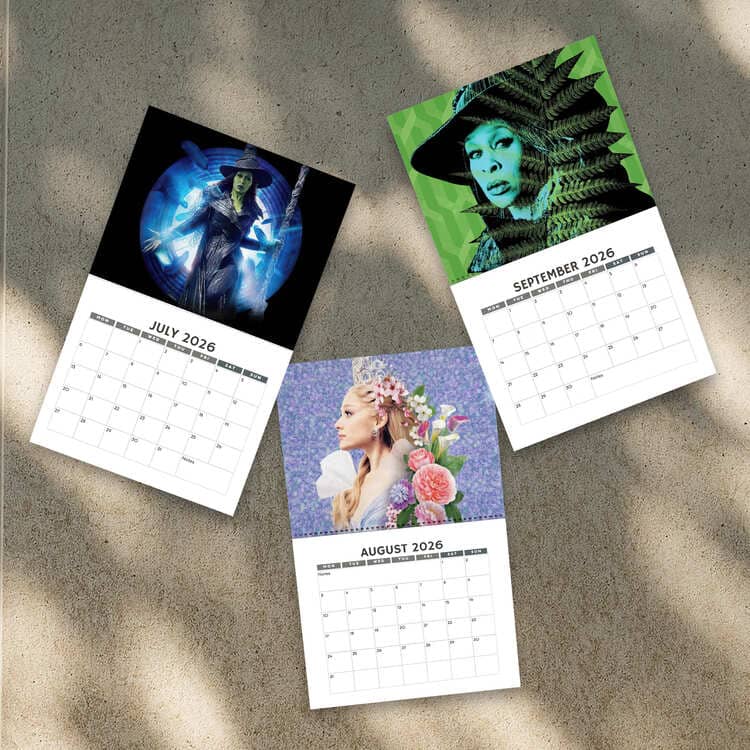 A Year Of Wicked For Good 2026 Calendar A Year Of Wicked For Good 2026 Calendar