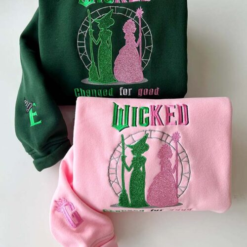 Wicked  – Embroidered Sweatshirt/Hoodie/T-shirt