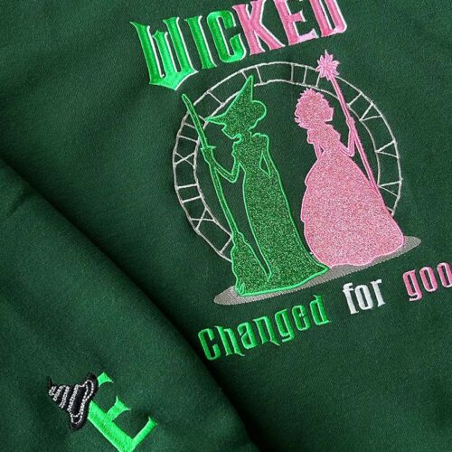 Wicked  – Embroidered Sweatshirt/Hoodie/T-shirt