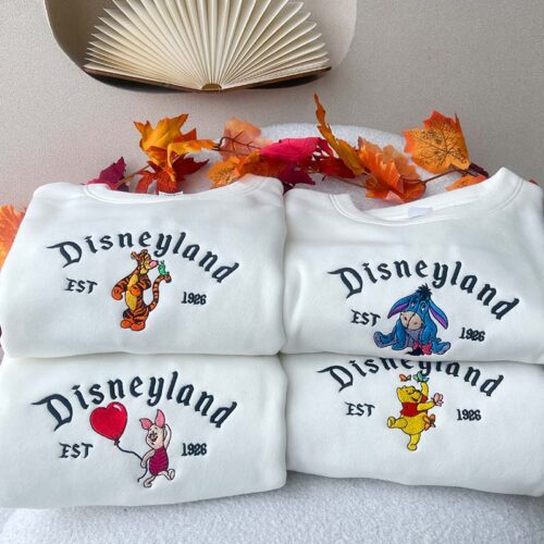 Winnie the Pooh – Embroidered Sweatshirt/Hoodie/T-shirt