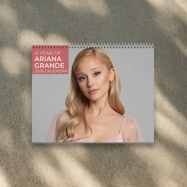 A Year of Ariana Grande 2026 Calendar | Home Decor, Office Decor, Fan Gift A Year of Ariana Grande 2026 Calendar | Home Decor, Office Decor, Fan Gift