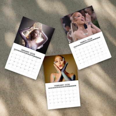 A Year of Ariana Grande 2026 Calendar | Home Decor, Office Decor, Fan Gift