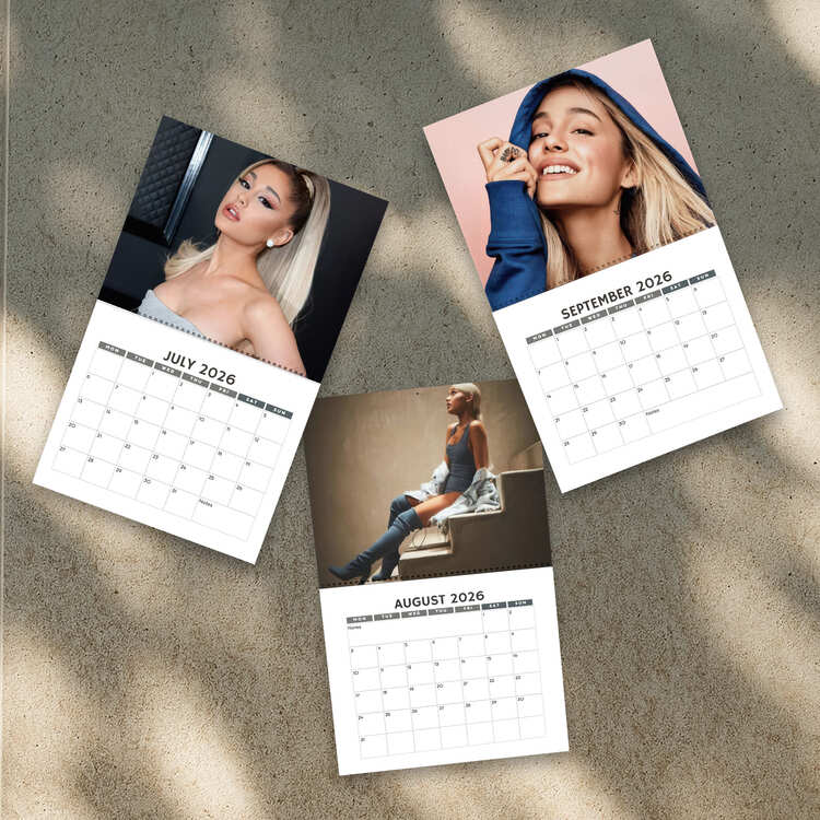 A Year of Ariana Grande 2026 Calendar | Home Decor, Office Decor, Fan Gift A Year of Ariana Grande 2026 Calendar | Home Decor, Office Decor, Fan Gift