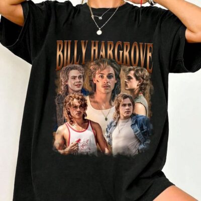 Billy Hargrove T-Shirt, Strangerthings Movie
