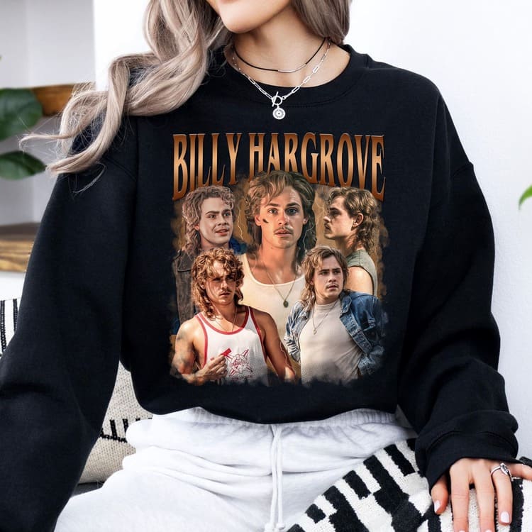 Billy Hargrove T-Shirt, Strangerthings Movie Billy Hargrove T-Shirt, Strangerthings Movie