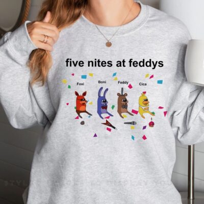 Five Nites At Feddys T-Shirt, Gift For Gamer