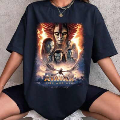 Avatar Fire And Ash T-Shirt, Avatar Movie