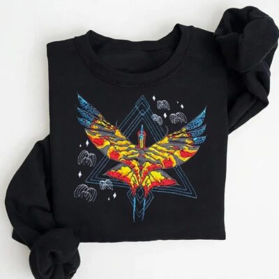 Toruk and Ilu Embroidered Sweatshirt, Fire And Ash Avatar