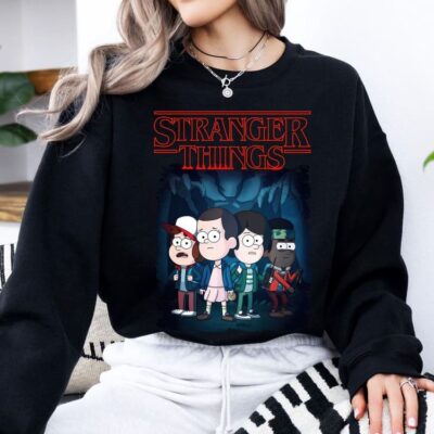 Gravity Falls Stranger Things T-Shirt
