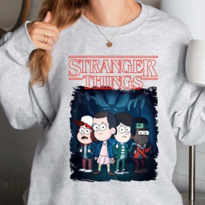 Gravity Falls Stranger Things T-Shirt
