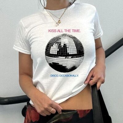 Kiss All The Time Baby Tee, Harry Styles